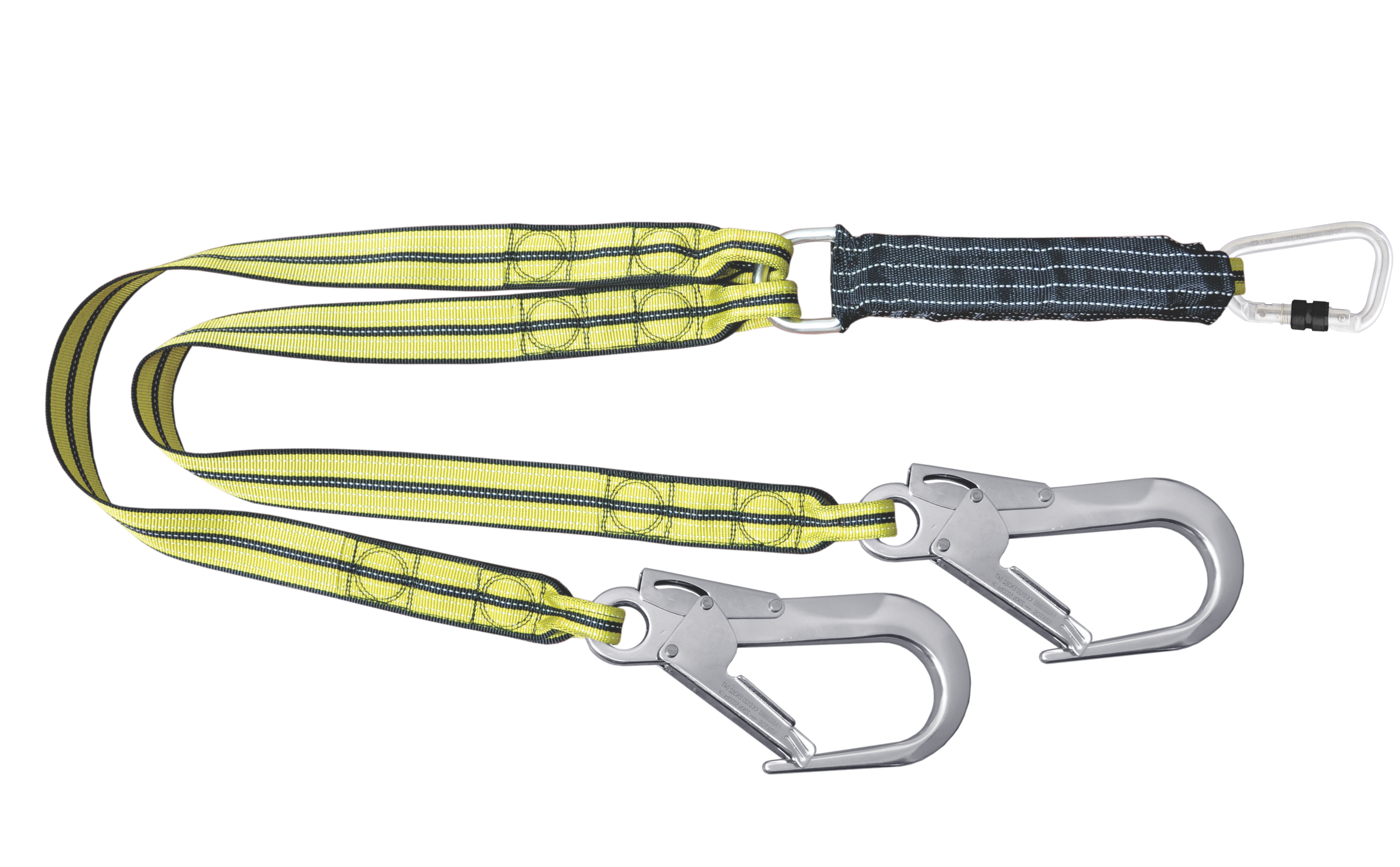 Dvostruka traka sa sistemom za amortizaciju pada (1,5m) s kopčama